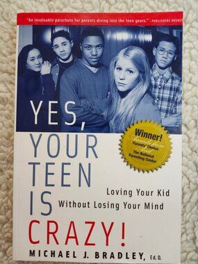 Yes Your Teen Is Crazy Michael J Bradley Paperback Parenting 2003 Harbor Press